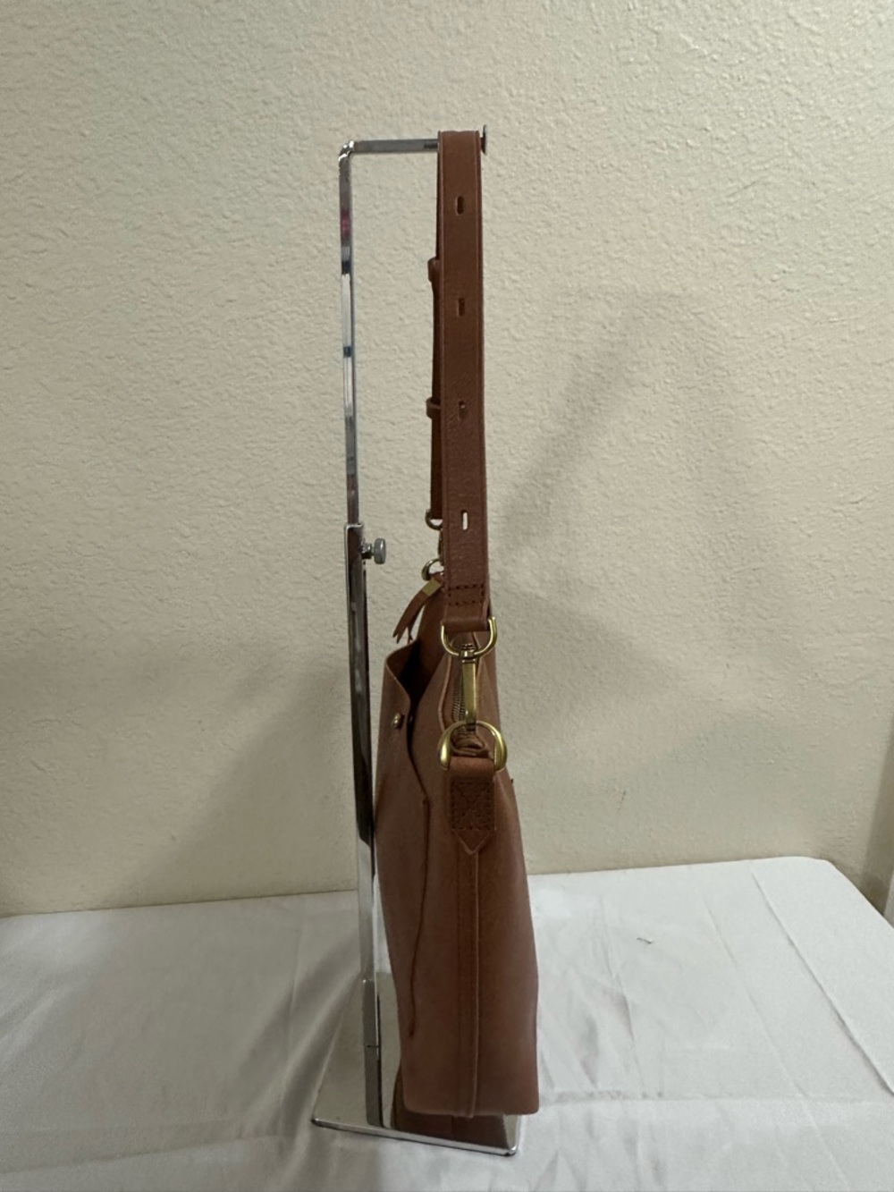 Madewell Brown Leather Shoulder Bag - Picture 8 of 12